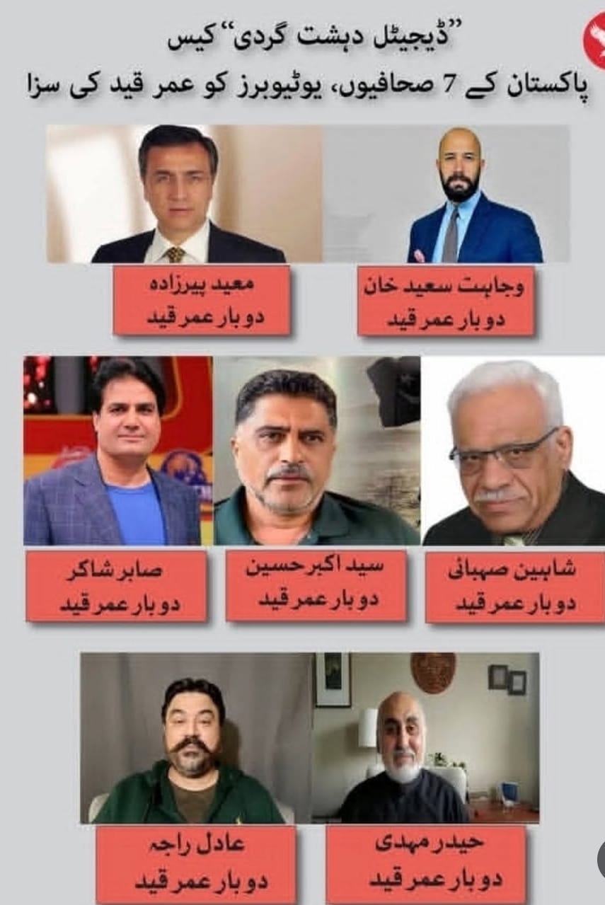 Journalists, YouTubers Given Life in Pakistan