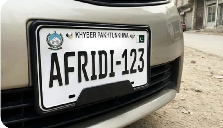 KP to Auction Unique Number Plates